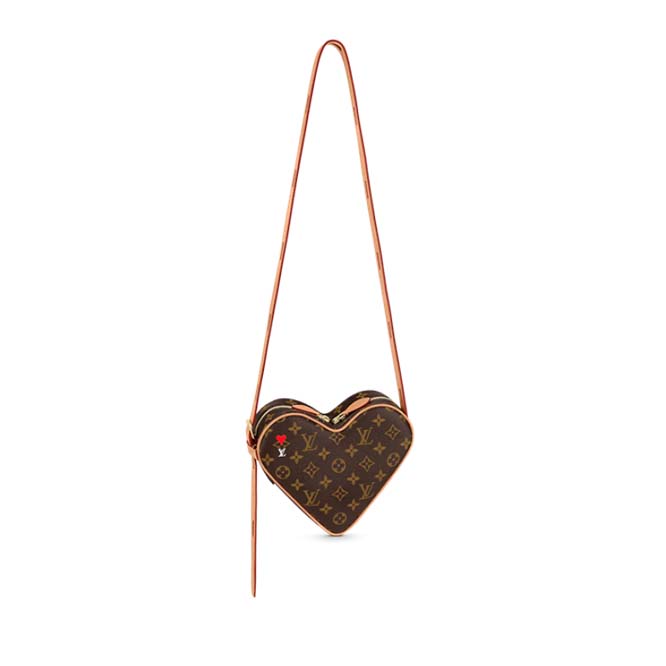 l**is V*t*n game on coeur handbag m57456 (22*16*6cm)